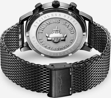 Thomas Sabo Chronograph 'WA0291-287-203-42 mm' in Schwarz