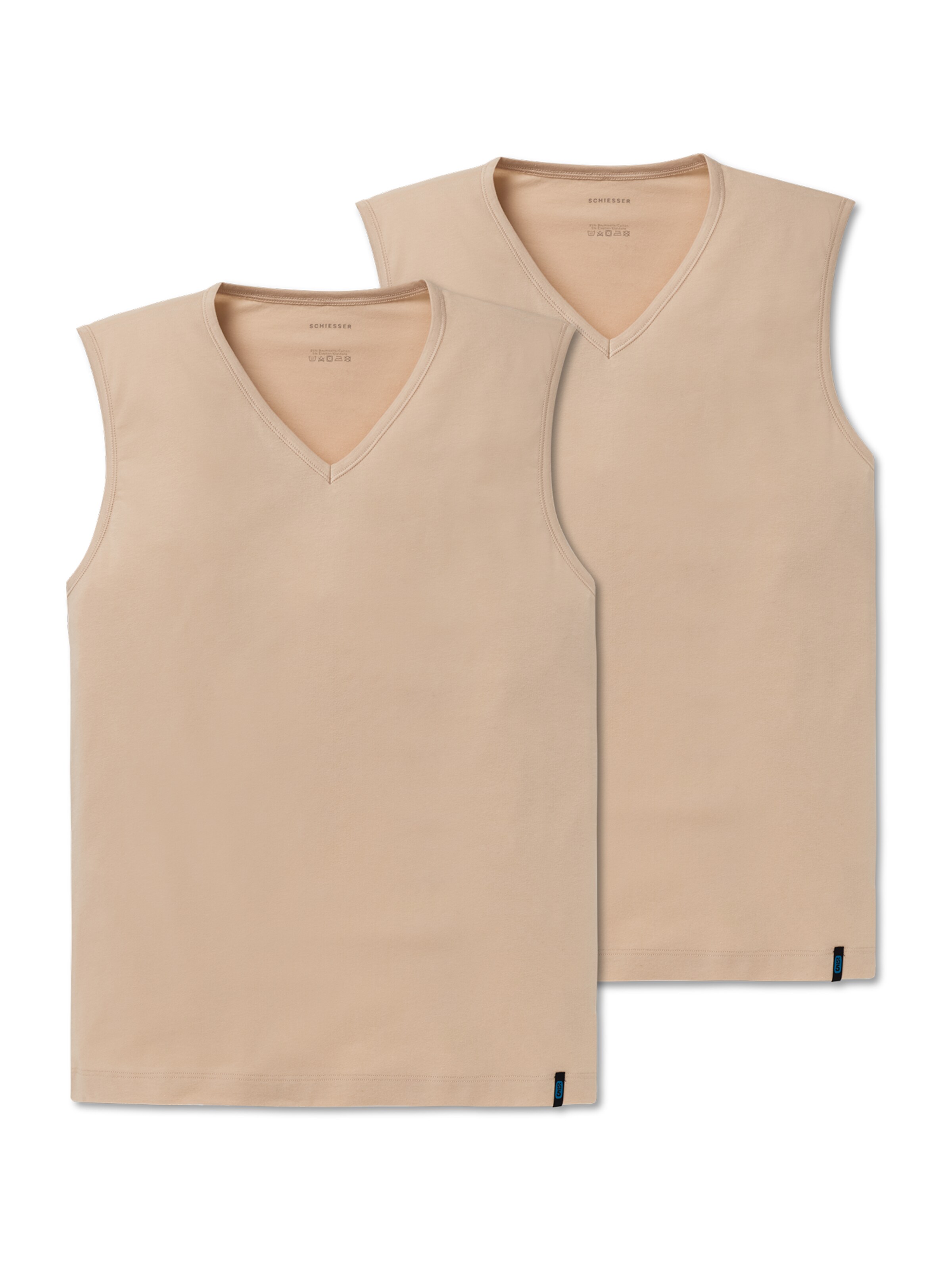 SCHIESSER - Onderhemd in de kleur Beige