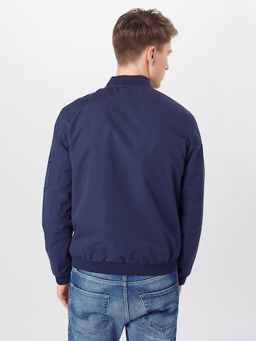 JACK & JONES Regular fit Övergångsjacka 'JJERush' i blå