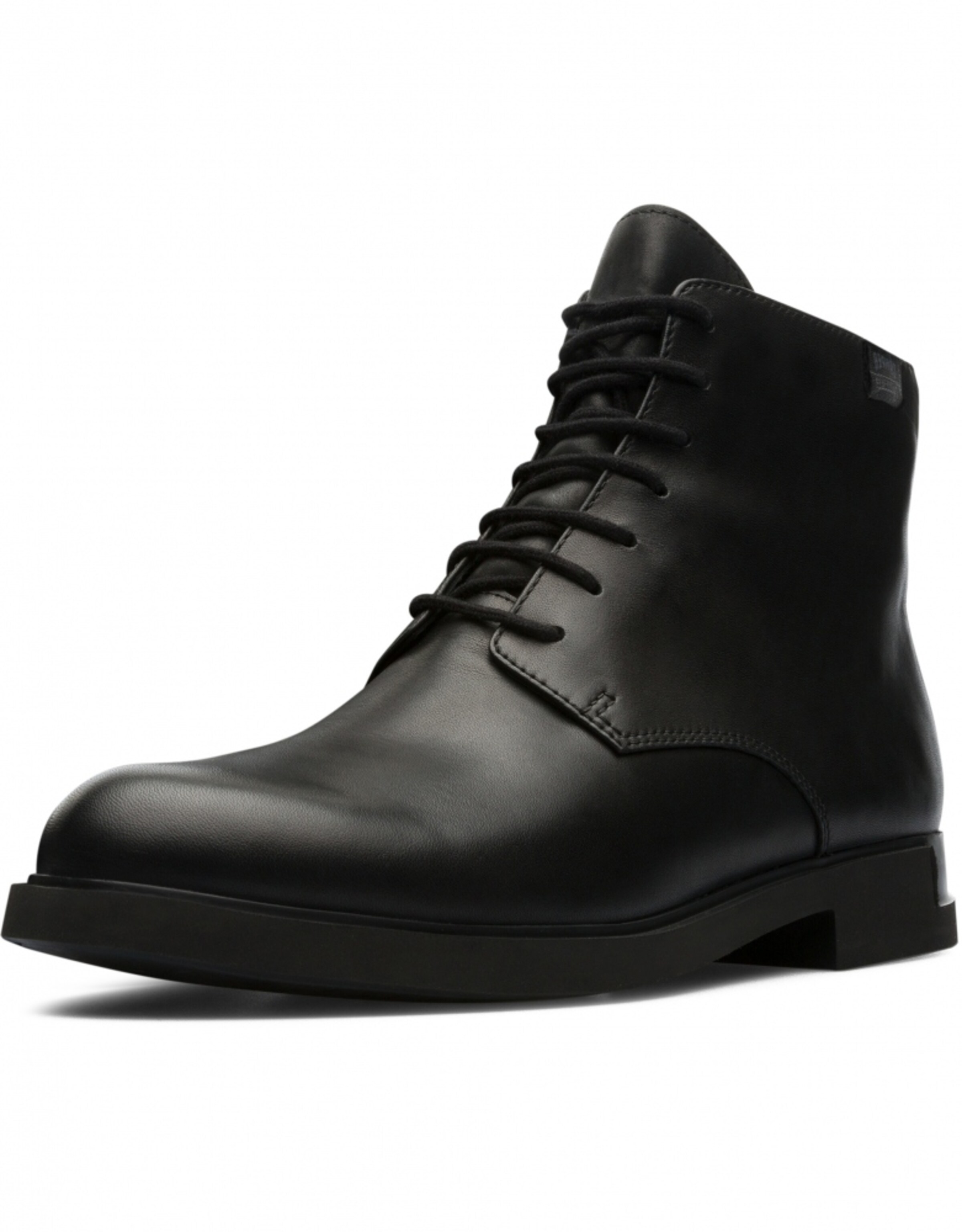 Bottines à lacets 'Iman' CAMPER en noir : devant