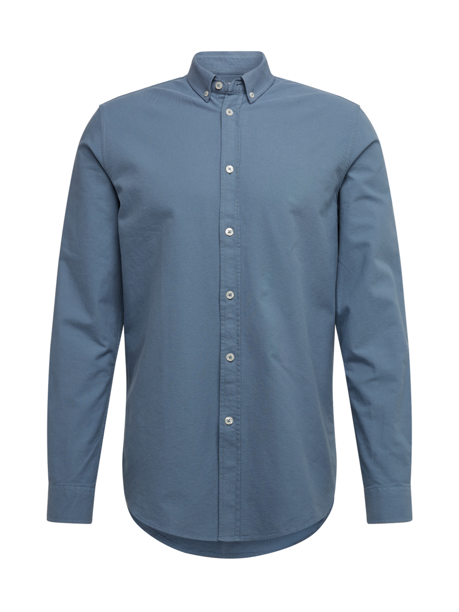 Camicie da uomo Abbigliamento Samsoe Samsoe Hemd Liam BX shirt 11389 in Blu Fumo 