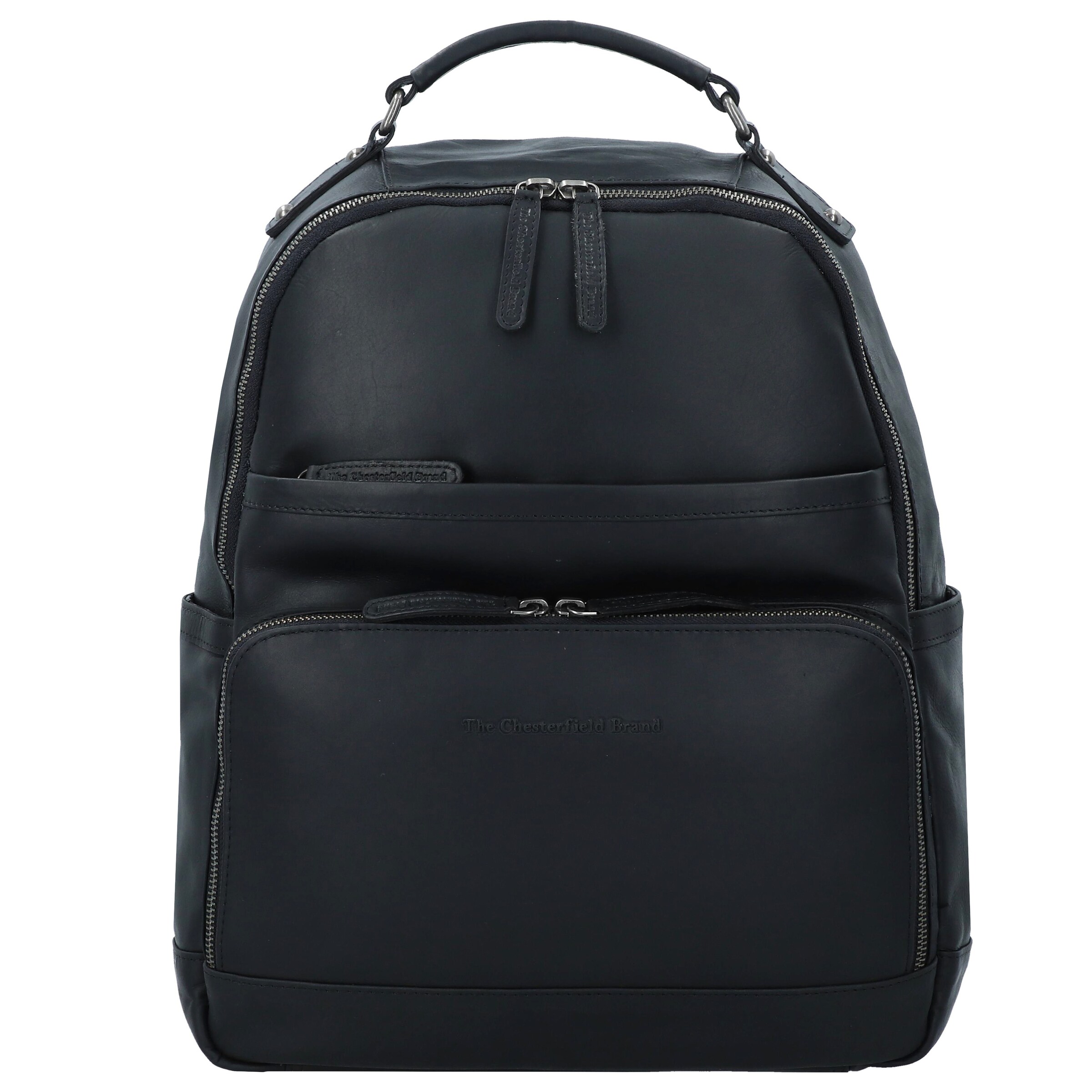 The Chesterfield Brand Backpack 'Austin' in Black: front