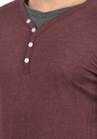 !Solid Layershirt 'Doriano' in Rot
