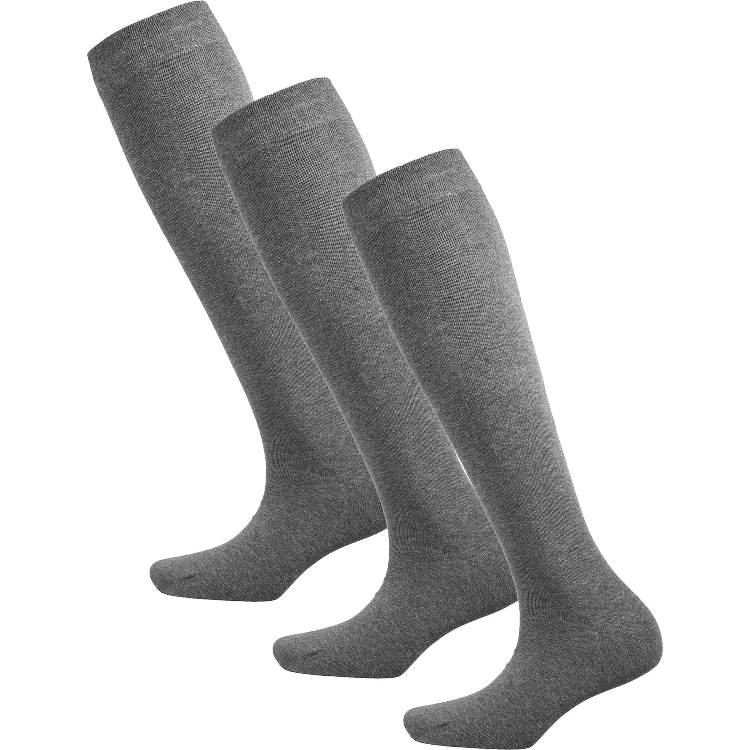 camano - Kniestrümpfe in grau