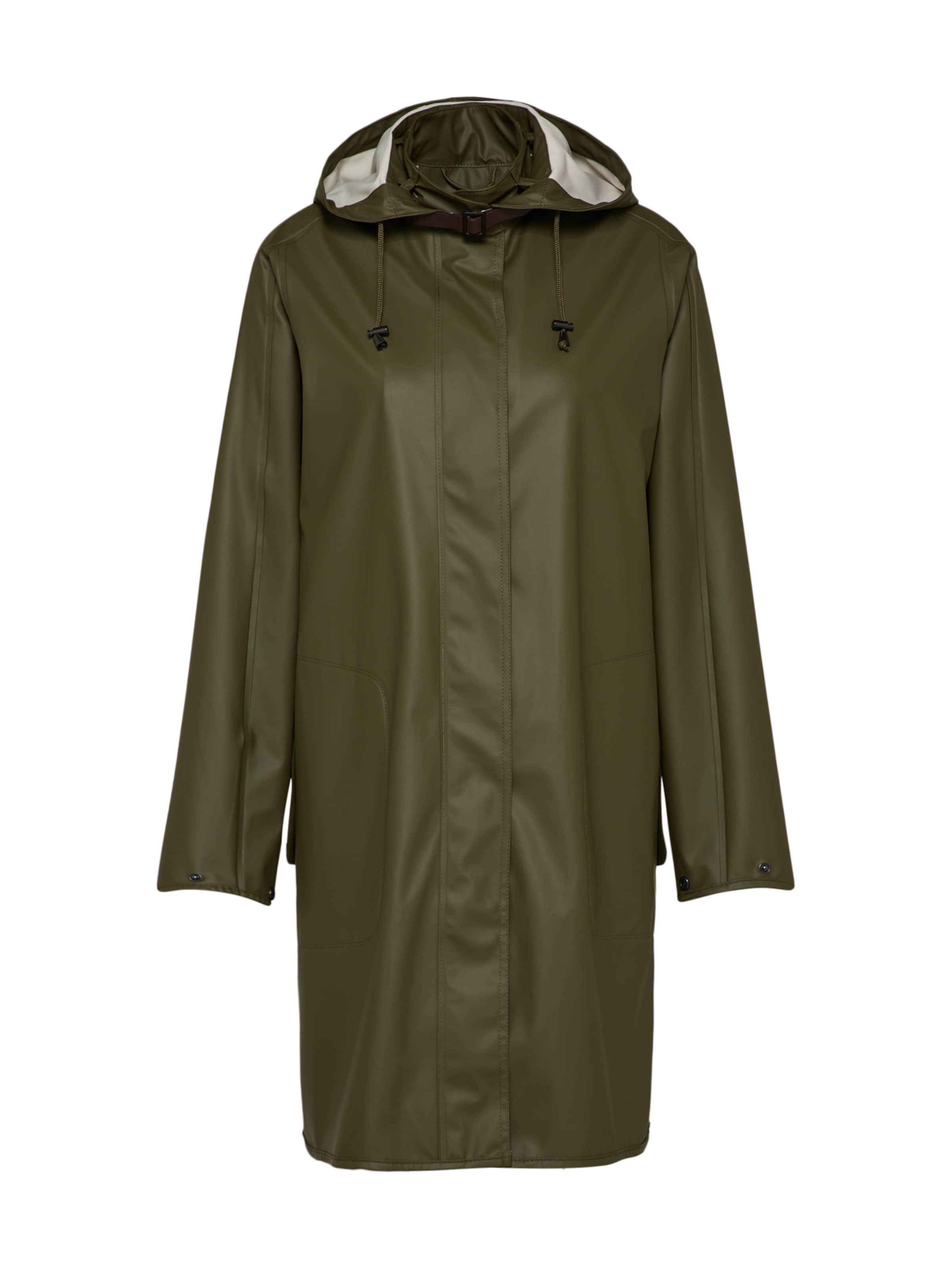 ILSE JACOBSEN Funktionskappa i grön: framsida