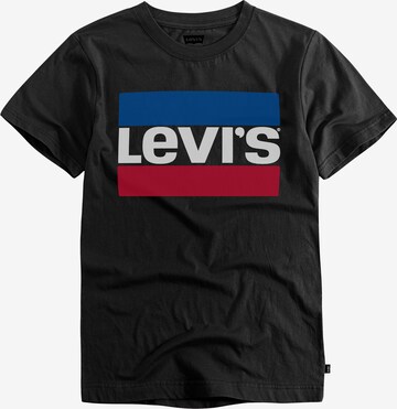 T-Shirt Levi's Kids en noir : devant
