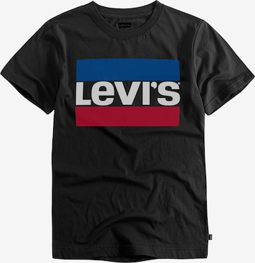 Levi's Kidswear Shirt in Schwarz: front