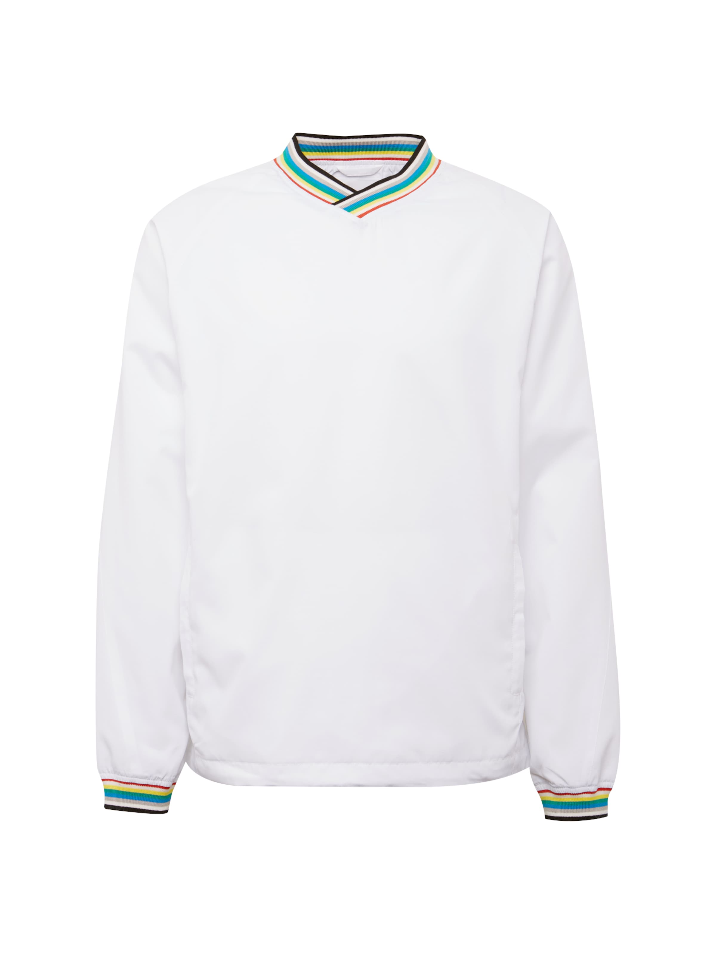 Urban Classics Демисезонная куртка в Белый: спереди