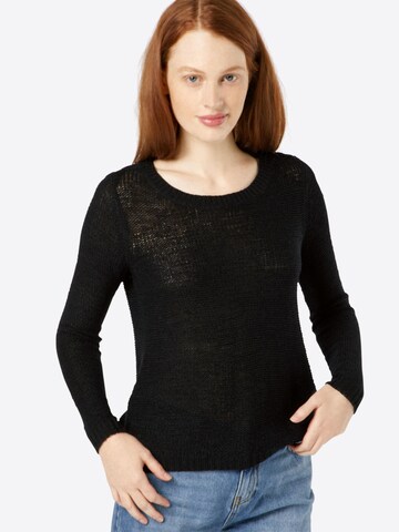 ONLY Sweater 'Geena' in Black: front