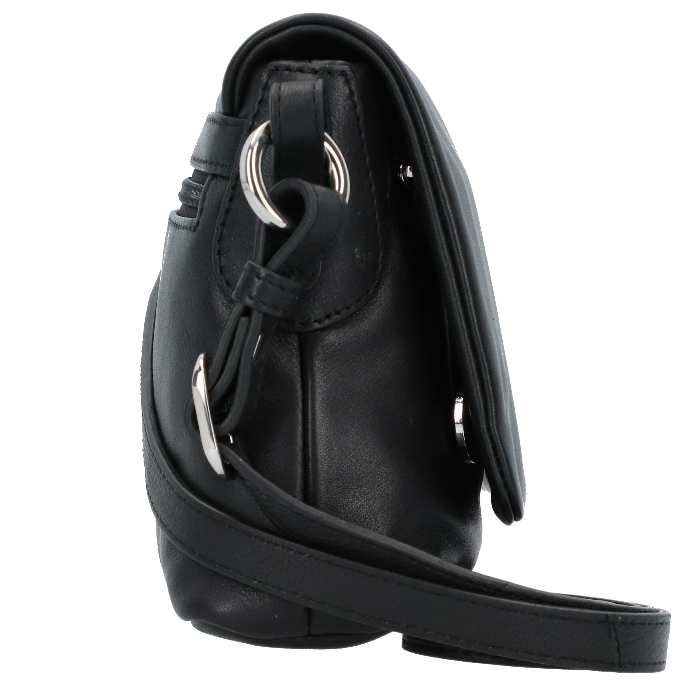 Sac à bandoulière 'Silke' L.CREDI en noir