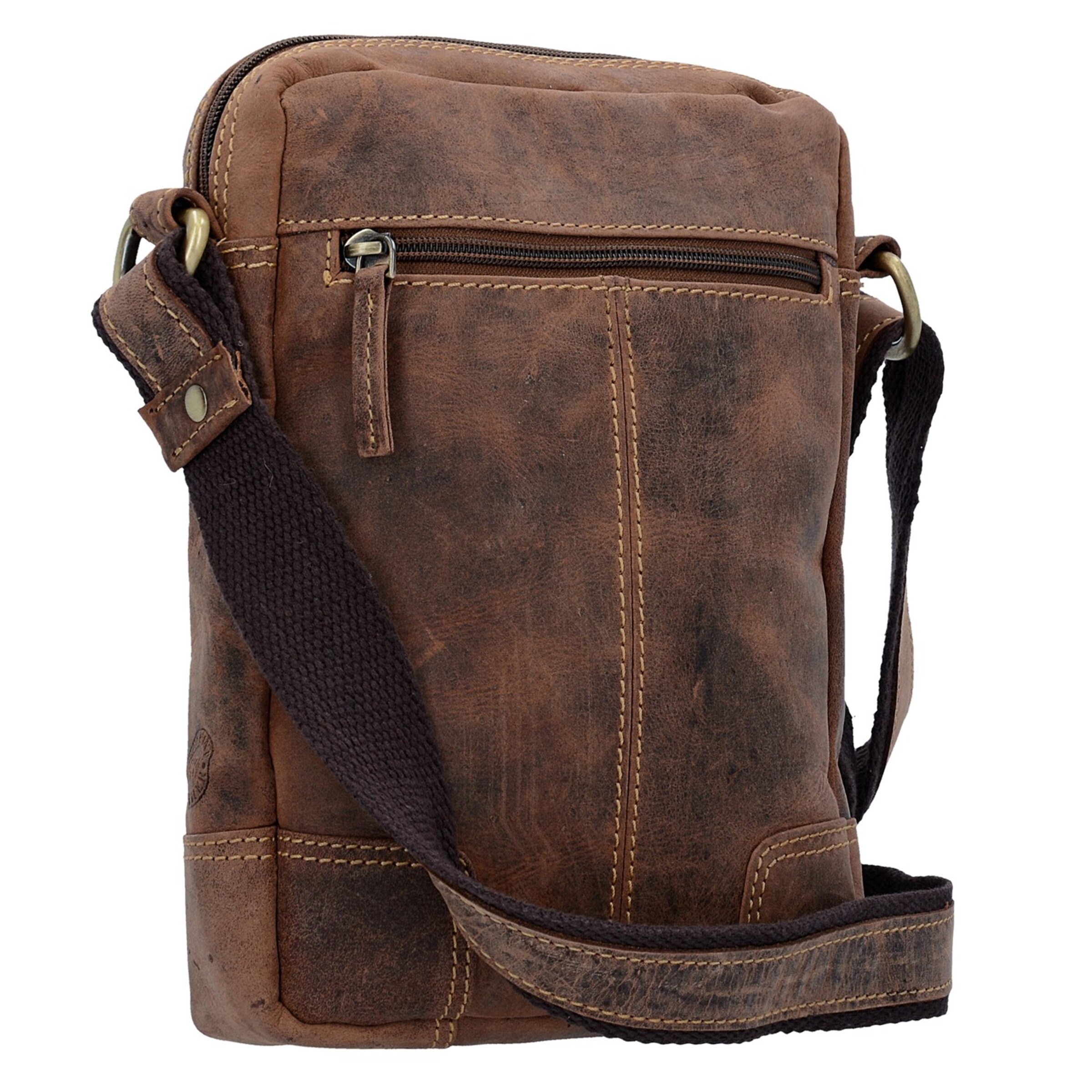 GREENBURRY Schoudertas 'Vintage 1832M' in Bruin