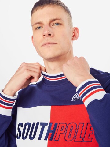 SOUTHPOLE Sweatshirt in Blauw