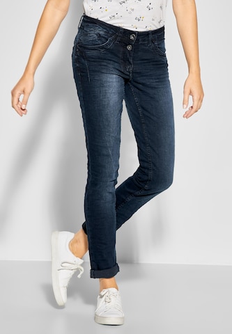 CECIL Slimfit Jeans in Blau: predná strana