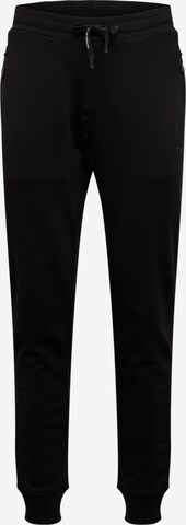 Tapered Pantaloni de la ARMANI EXCHANGE pe negru: față