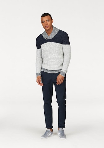 JACK & JONES Szabványos Chino nadrág 'Cody Spencer' - kék