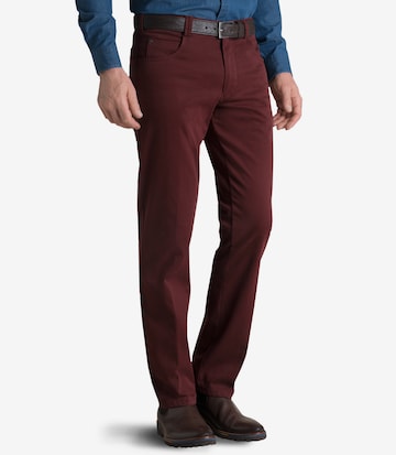 Meyer Hosen Regular Chino Pants 'Diego' in Red: front