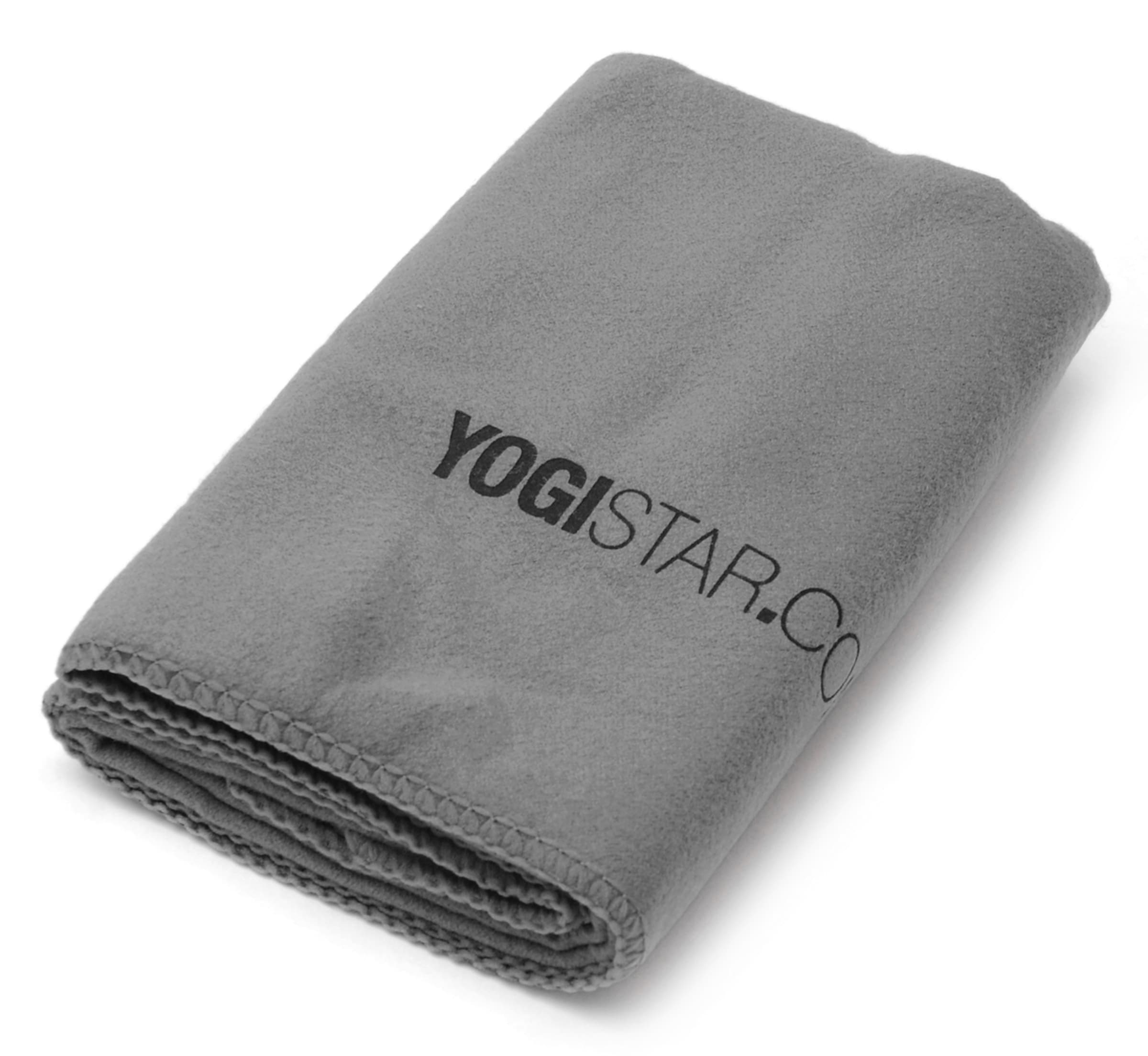 YOGISTAR.COM Matte in Grau: Vorderseite