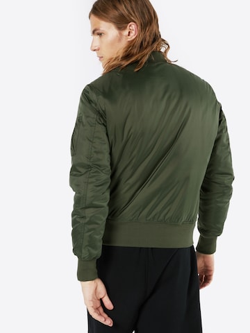 Urban Classics Between-Season Jacket in Green