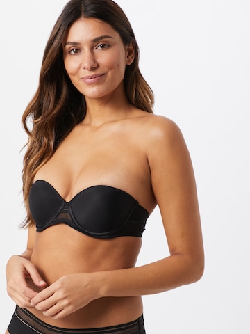 PASSIONATA Regular Bra 'RHYTHM' in Black