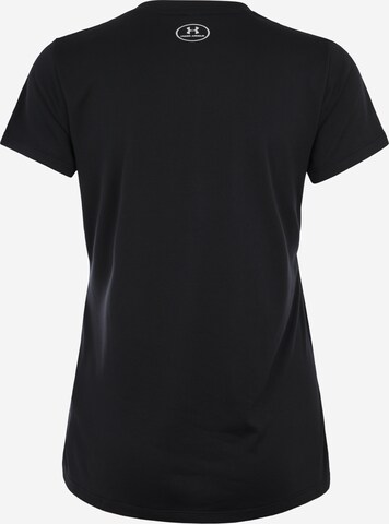 UNDER ARMOUR Performance shirt in Black: back