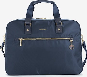 Hedgren Document Bag in Blue: front