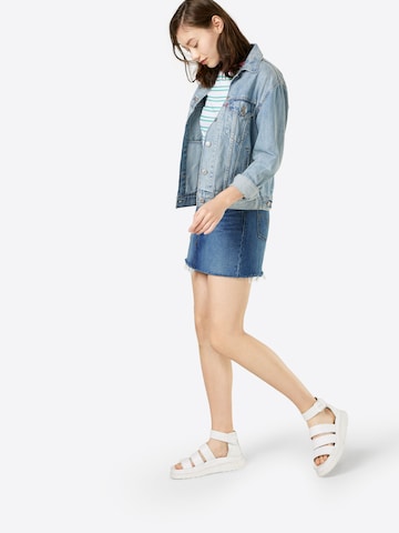 LEVI'S ® Skirt 'Deconstructed' in Blue