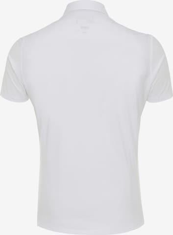 PURE Slim Fit Poloshirt in Weiß