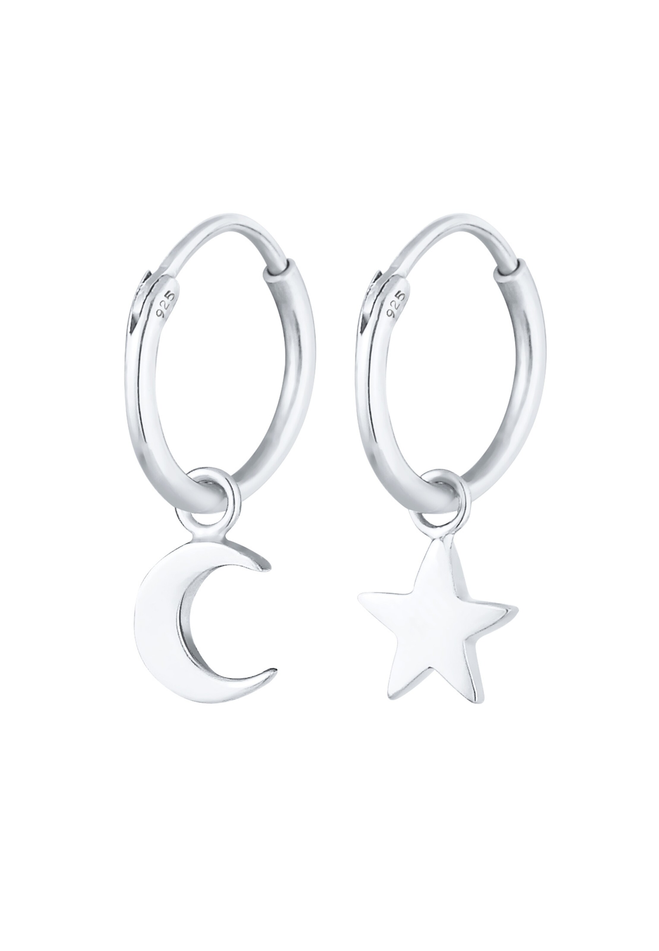 ELLI Oorbellen in Zilver: voorkant