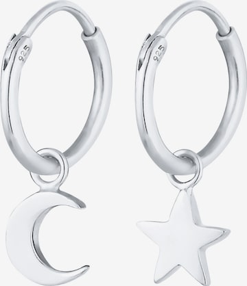 Boucles d'oreilles ELLI en argent : devant