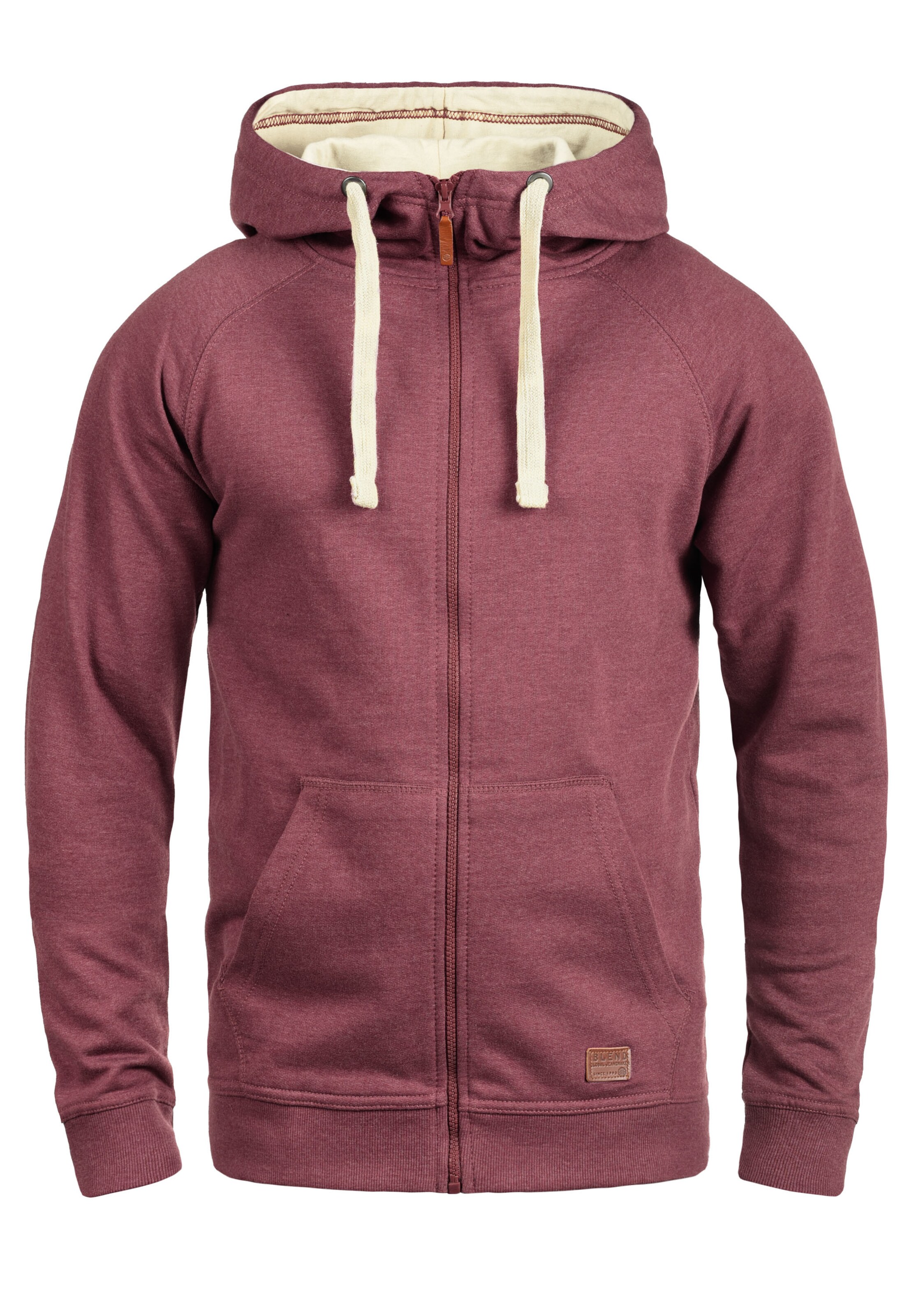 BLEND Sweatvest 'Speedy' in Lila: voorkant