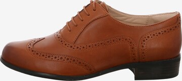 CLARKS Schnürschuh in Braun: predná strana