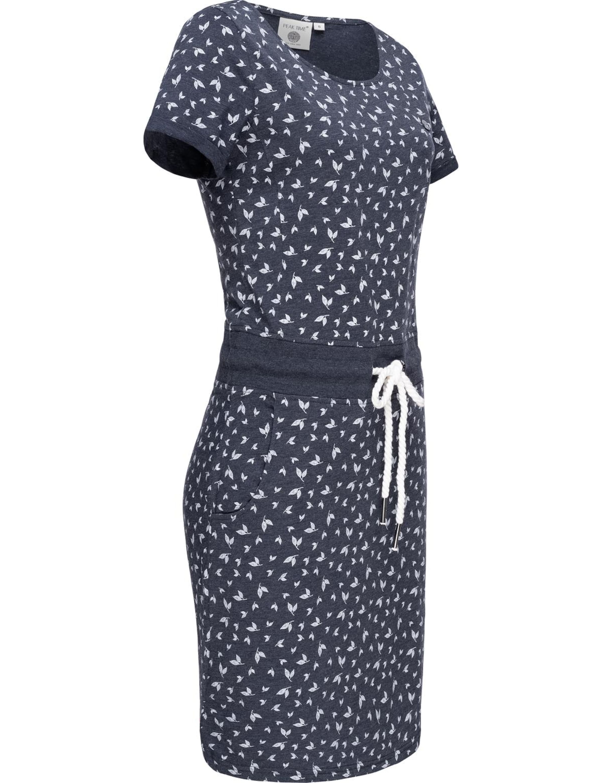 Robe fourreau Peak Time en bleu
