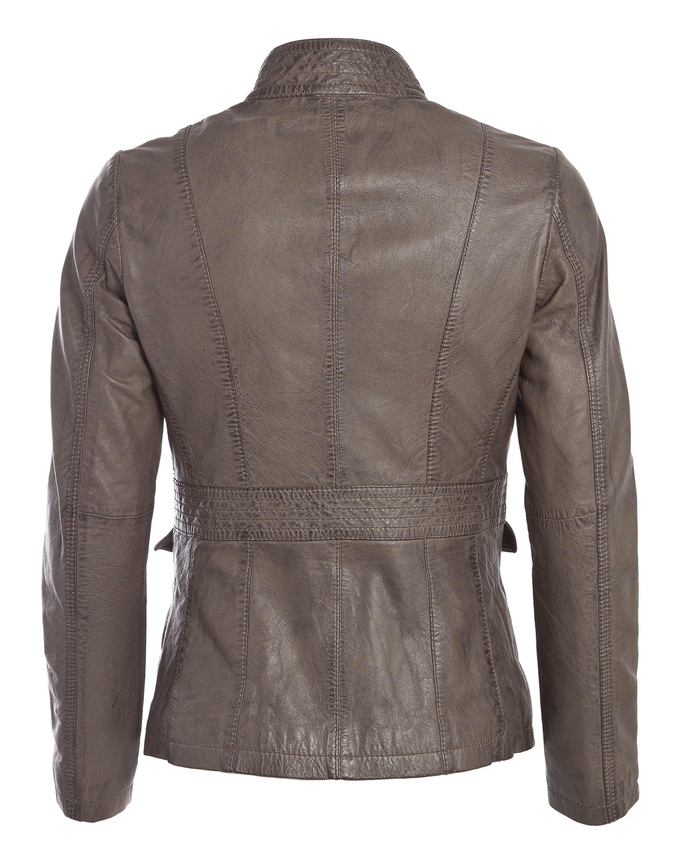 MUSTANG Lederjacke 'Jasmin' in Braun