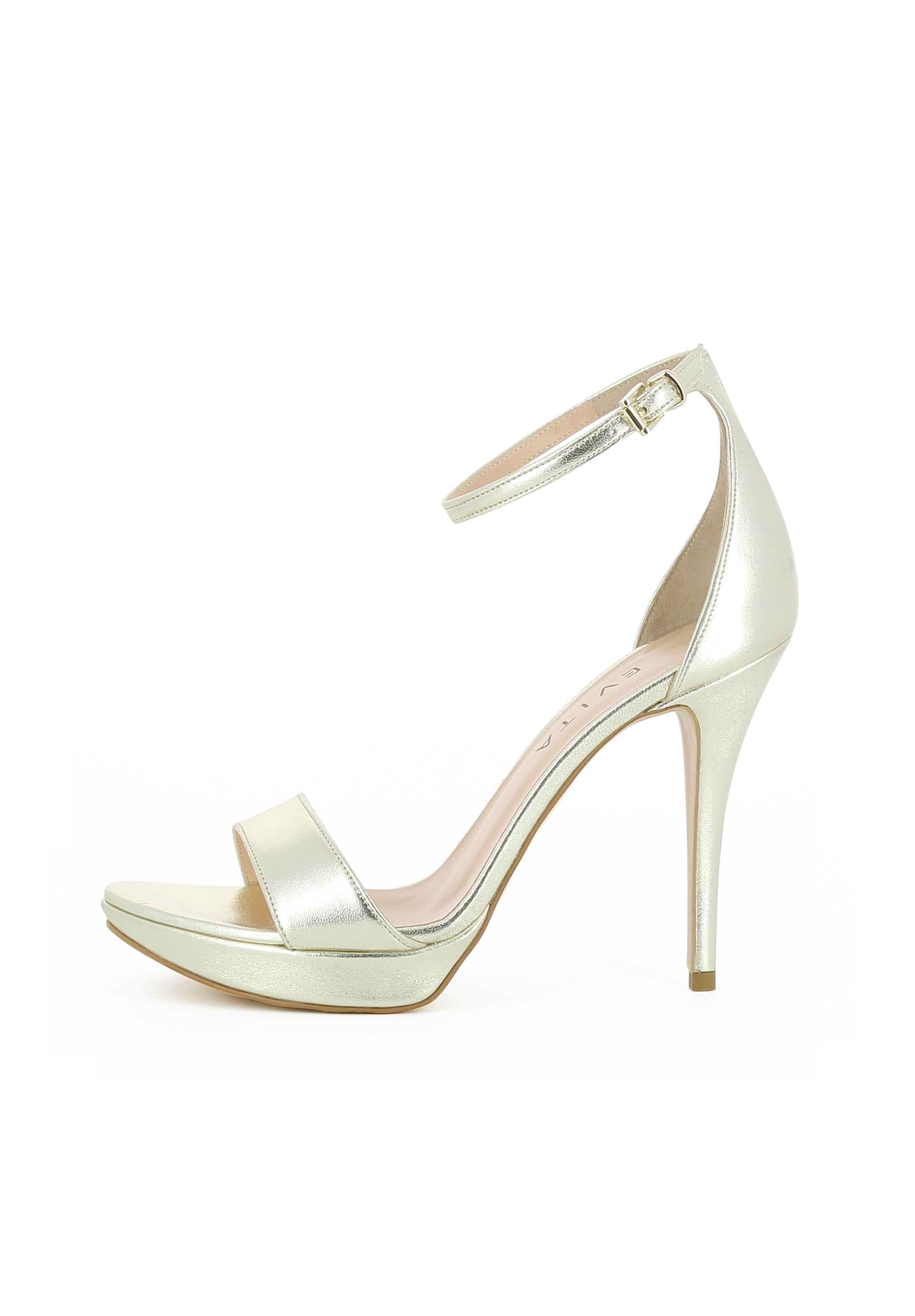 EVITA Sandalen met riem 'Valeria' in Goud