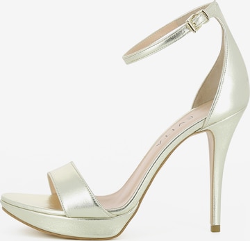 EVITA Strap Sandals 'Valeria' in Gold