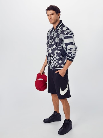 Nike Sportswear Обычный Штаны 'Club' в Черный