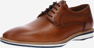 LLOYD Lace-Up Shoes in Brown: front