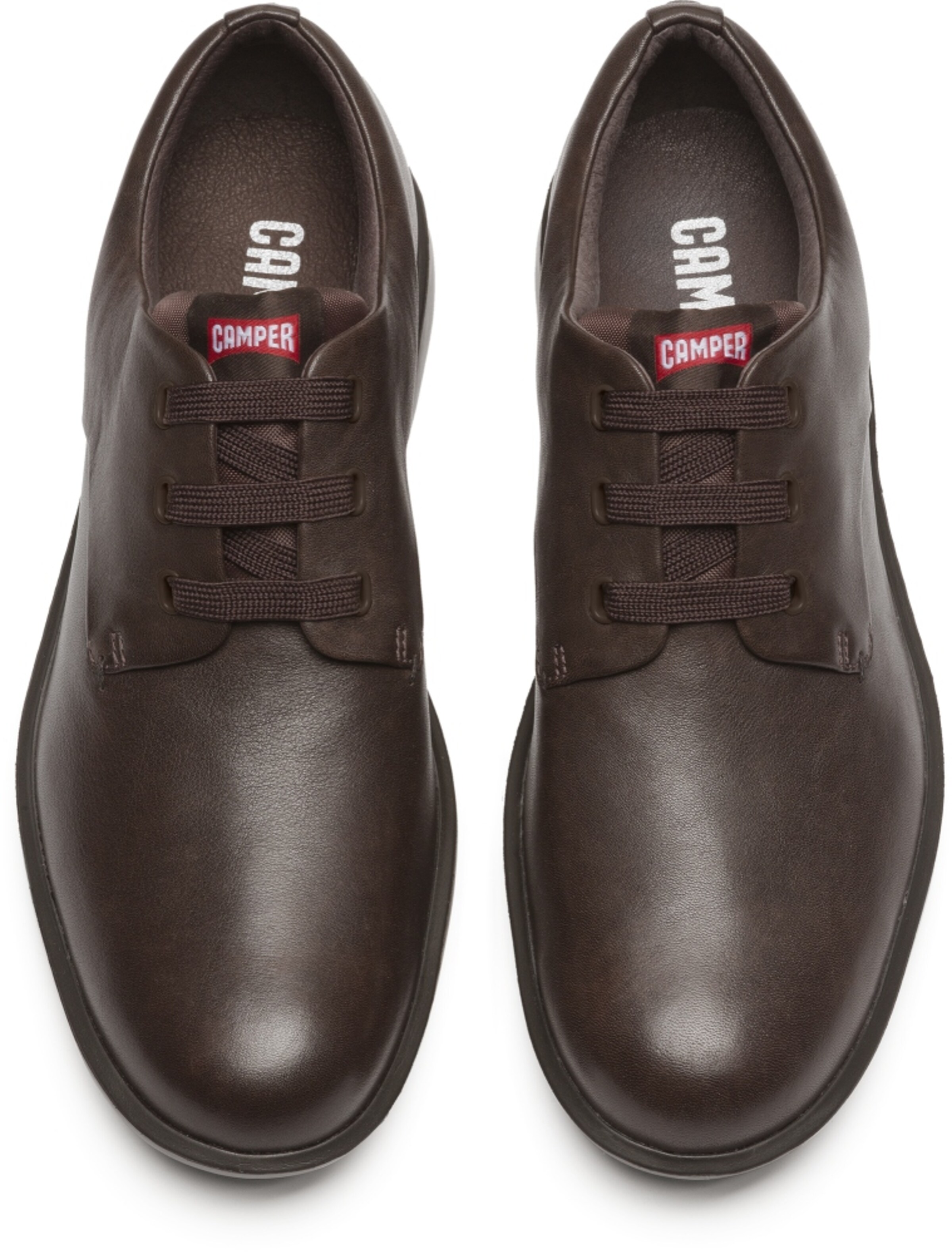 CAMPER Lace-up shoe ' Atom ' in Brown