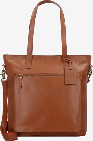 Burkely Shopper ''Vintage Jade' in Brown: front