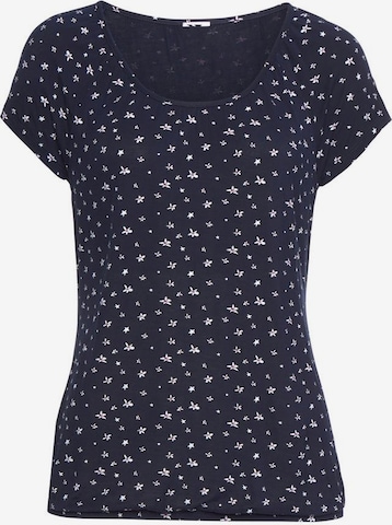 LASCANA Shirt in Blauw