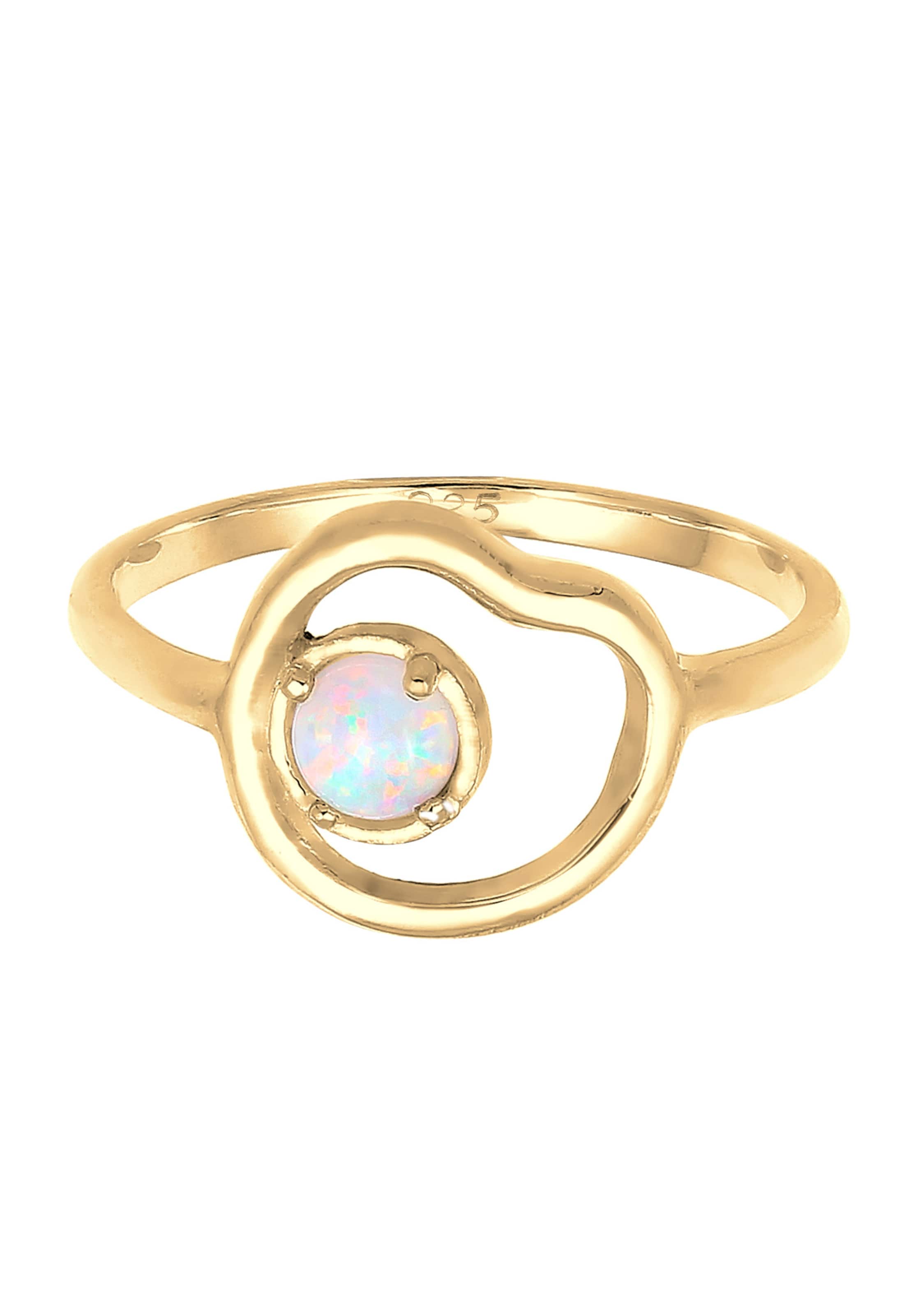 ELLI Ring 'Organic' in Gold