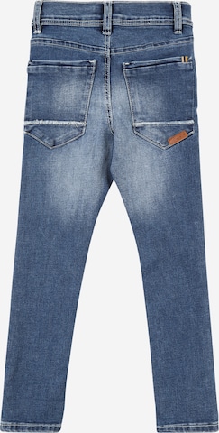 NAME IT - Slimfit Calças de ganga 'Pete' em azul