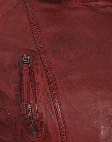 OAKWOOD Biker-Lederjacke in Rot