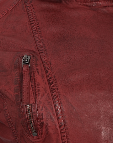 OAKWOOD Biker-Lederjacke in Rot