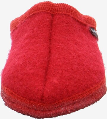 HAFLINGER Slippers in Red