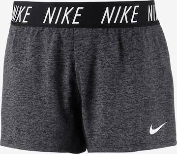 NIKE Regular Sportbroek in Grijs: voorkant