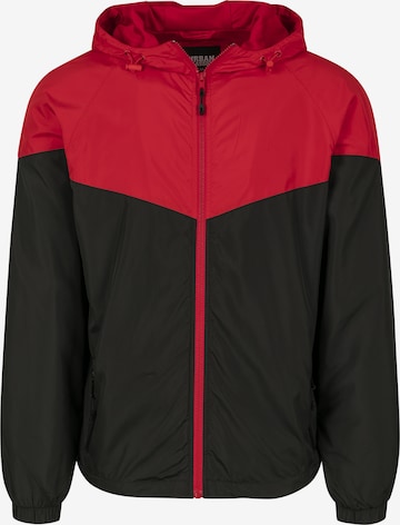 Urban Classics Between-Season Jacket in Red: front