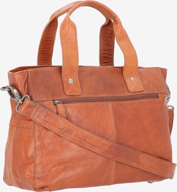Pride and Soul Document Bag 'Heather Heartbreaker' in Brown