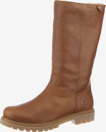 Bottes PANAMA JACK en marron : devant