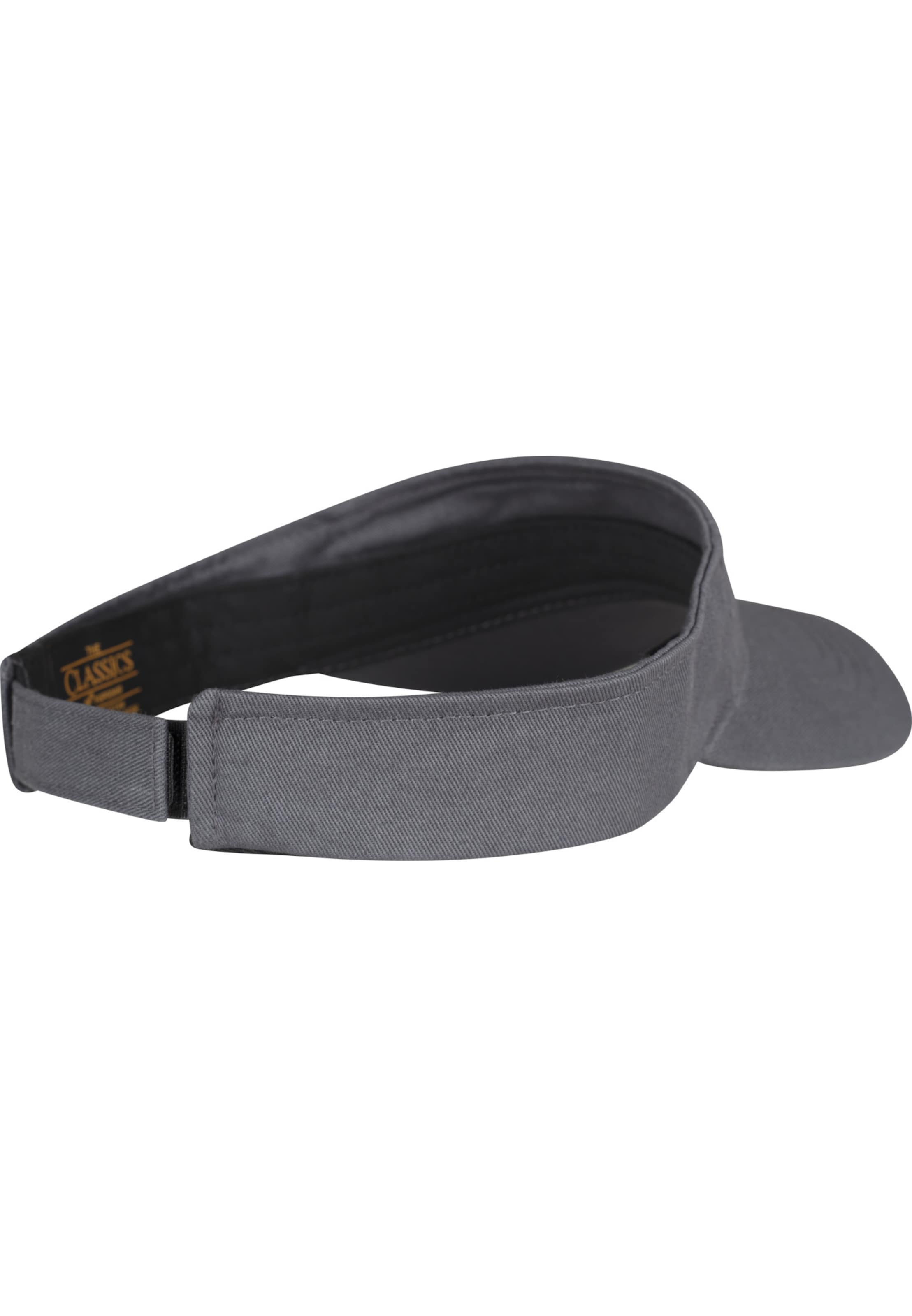 Flexfit Cap 'Curved Visor' in Grey